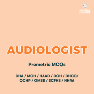 Audiologist Prometric MCQs