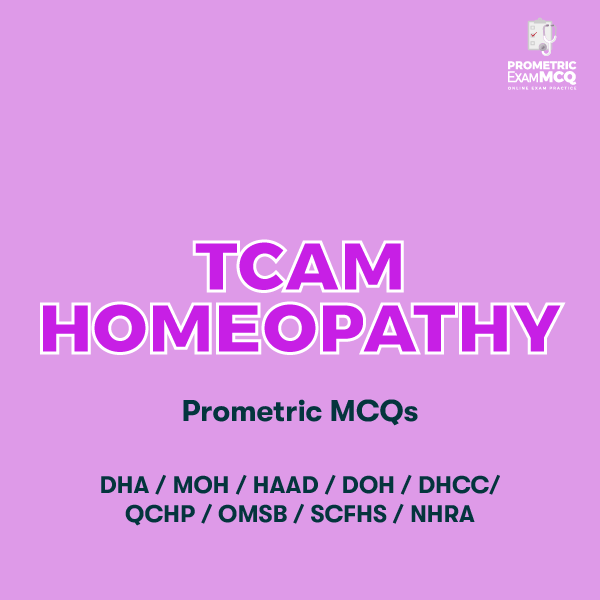 TCAM Homeopathy Prometric Questions