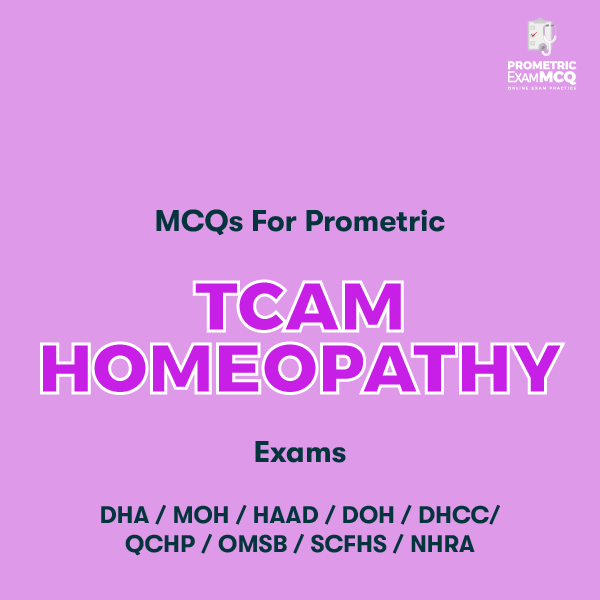 Questions for Prometric TCAM Homeopathy Exams