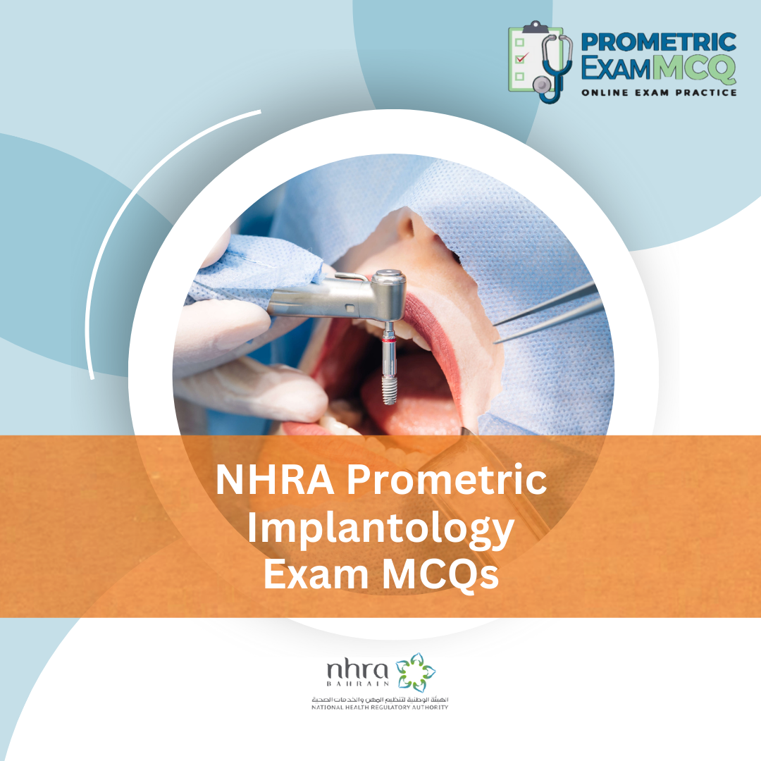NHRA Prometric Implantology Exam MCQs