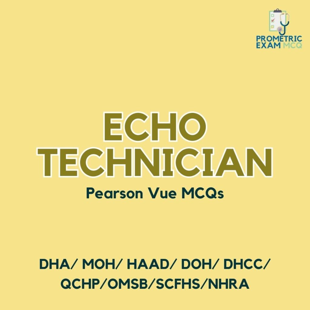 Echo Technician Pearson Vue MCQs