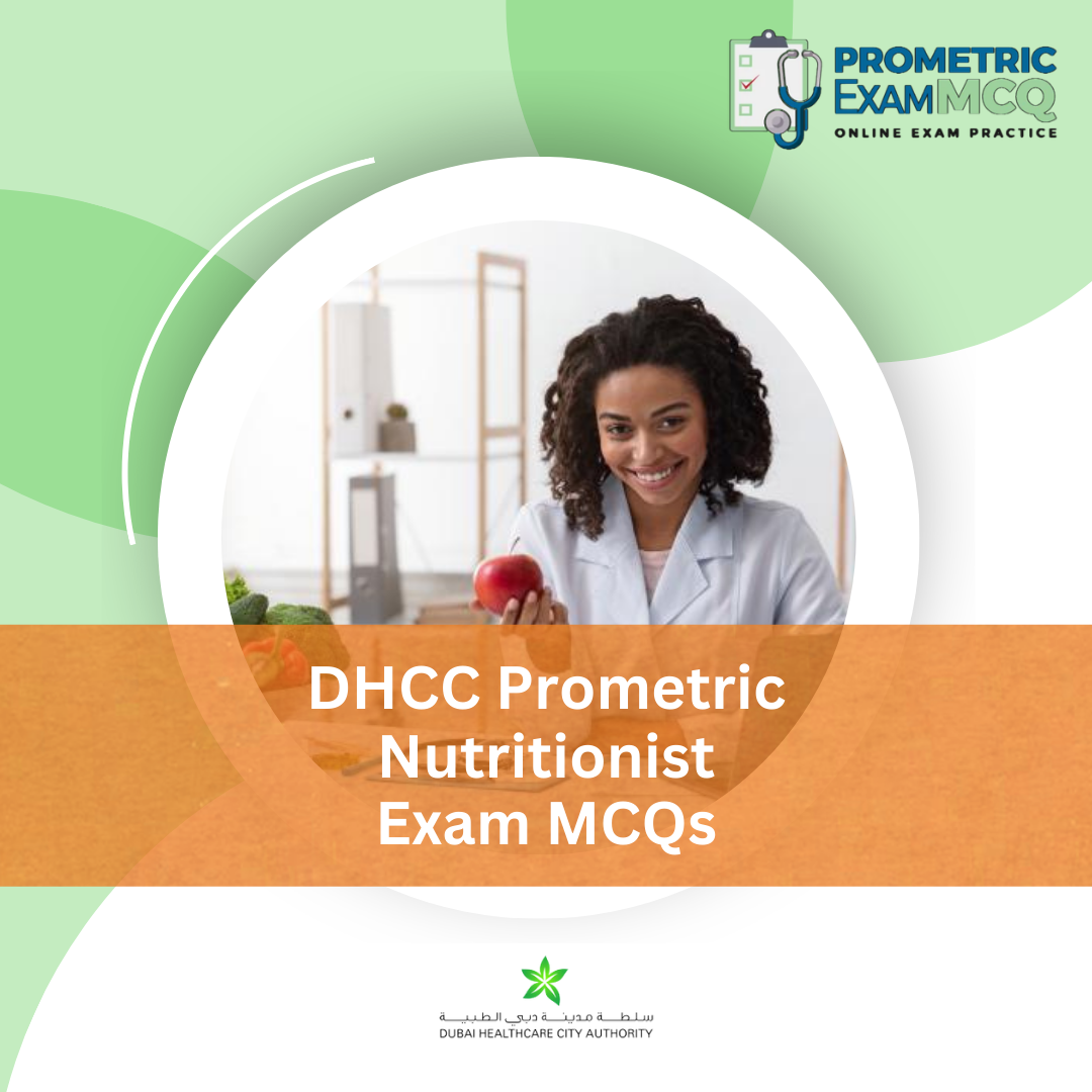 DHCC Prometric Nutritionist Exam MCQs