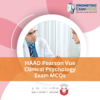 HAAD Pearson Vue Clinical Psychology Exam MCQs