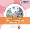HAAD Pearson Vue Critical Care Medicine Exam MCQs