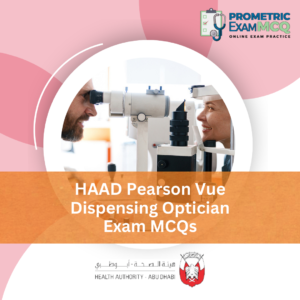 HAAD Pearson Vue Dispensing Optician Exam MCQs