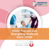 HAAD Pearson Vue Emergency Medicine Exam MCQs