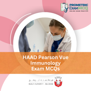 HAAD Pearson Vue Immunology Exam MCQs