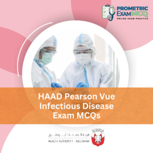 HAAD Pearson Vue Infectious Disease Exam MCQs