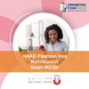HAAD Pearson Vue Nutritionist Exam MCQs