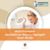 MOH Prometric Aesthetician Beauty Therapist Exam MCQs