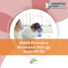 OMSB Prometric Molecular Biology Exam MCQs
