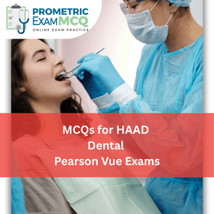 MCQs for HAAD Dental Pearson Vue Exams