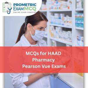 MCQs for HAAD Pharmacy Pearson Vue Exams