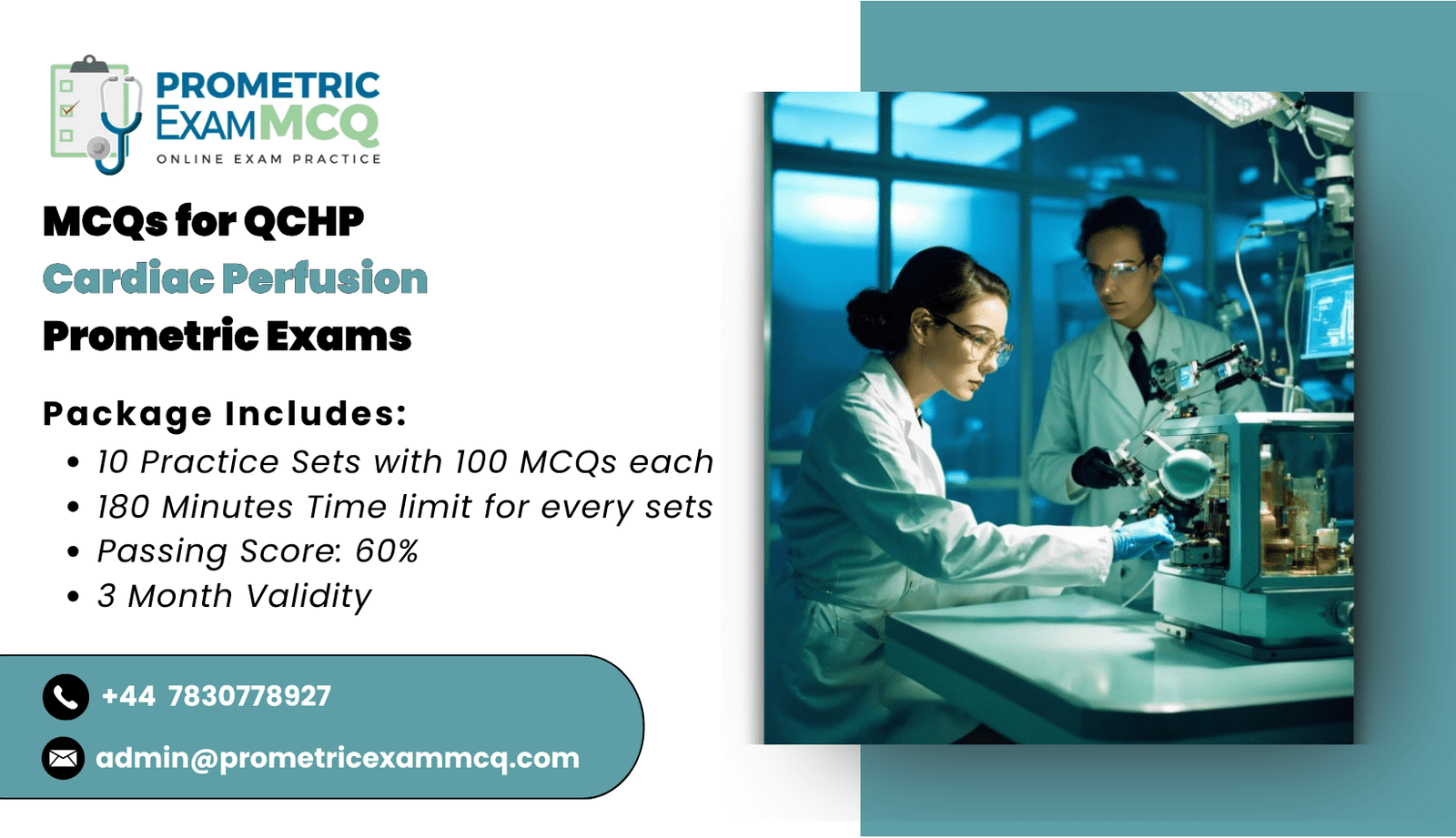 MCQs for QCHP Cardiac Perfusion Prometric Exams