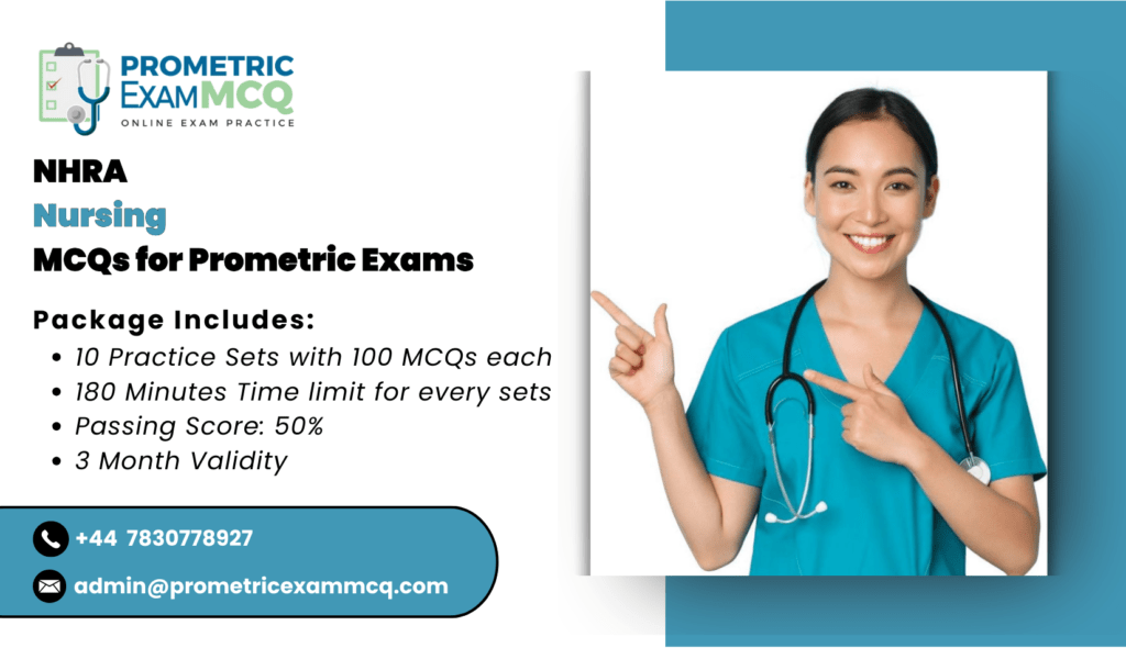 NHRA Nursing MCQs for Prometric Exams