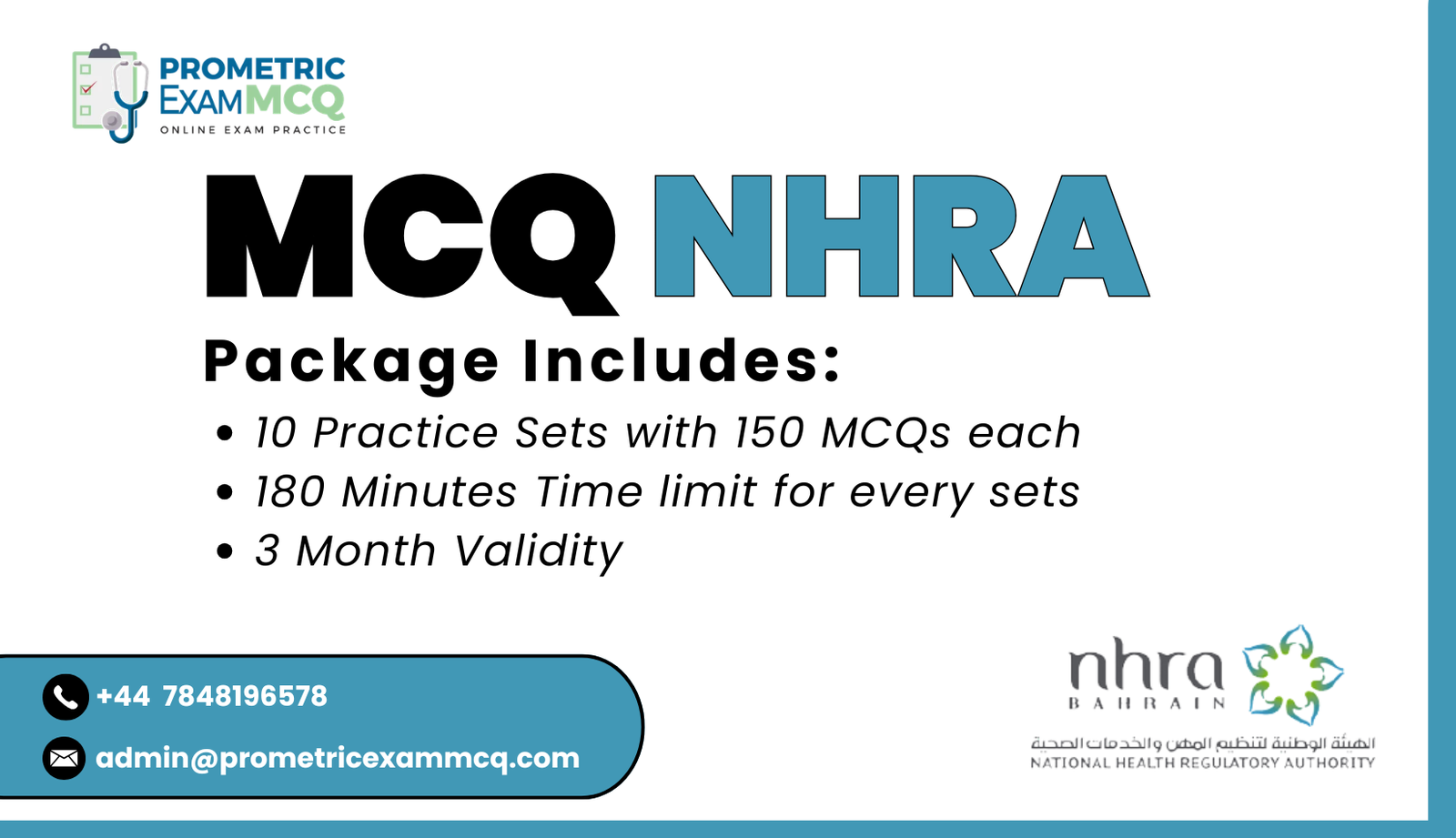 Board NHRA MCQs