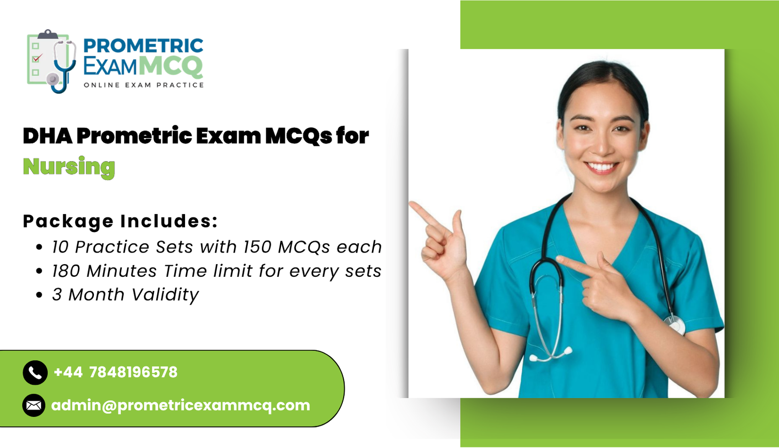 DHA Prometric Exam MCQs for Nursing