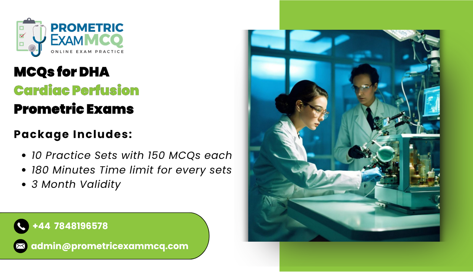 MCQs for DHA Cardiac Perfusion Prometric Exams