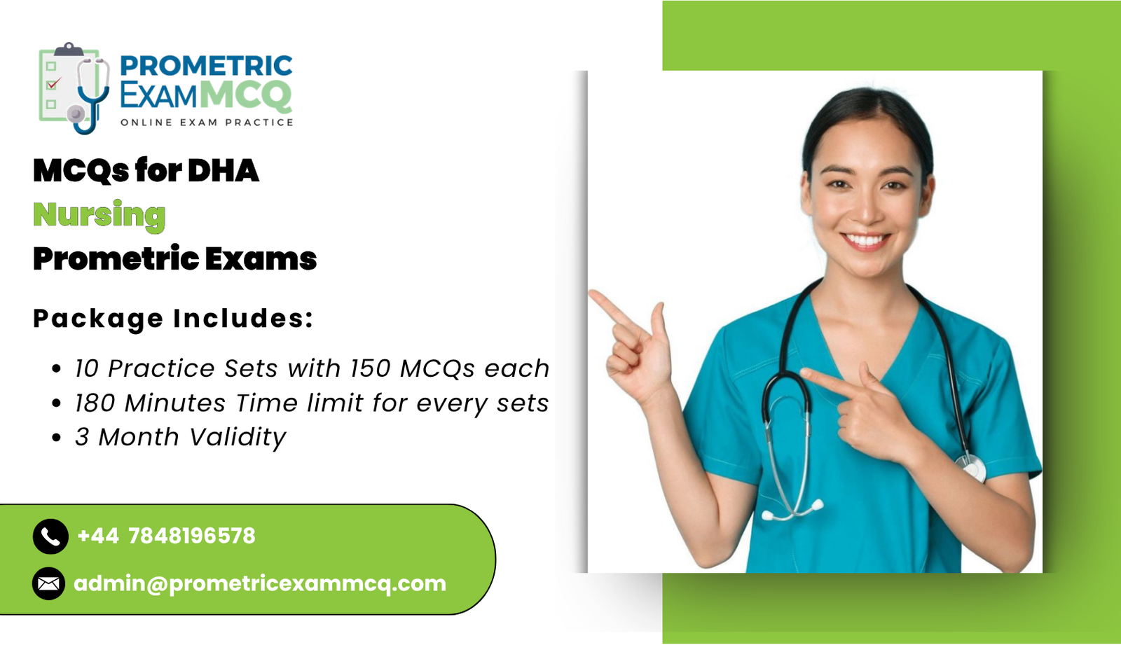 MCQs for DHA Nursing Prometric Exams