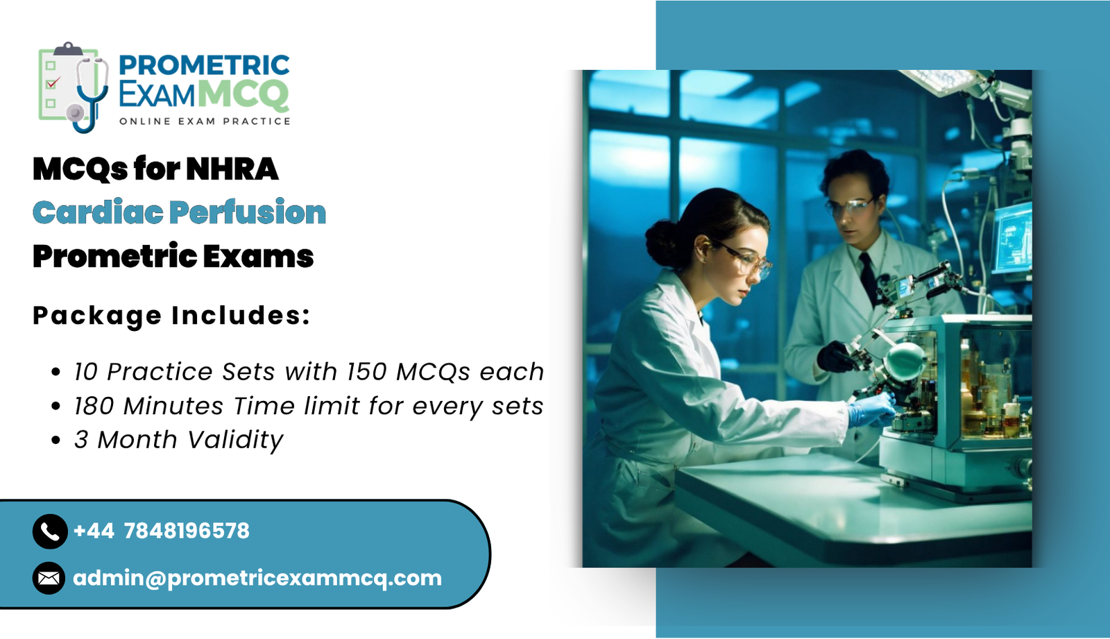 MCQs for NHRA Cardiac Perfusion Prometric Exams