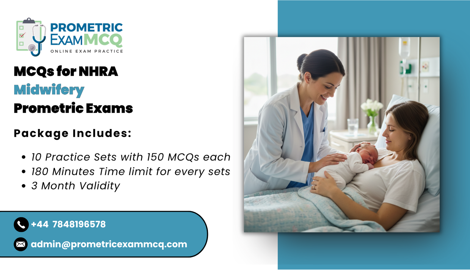 MCQs for NHRA Midwifery Prometric Exams