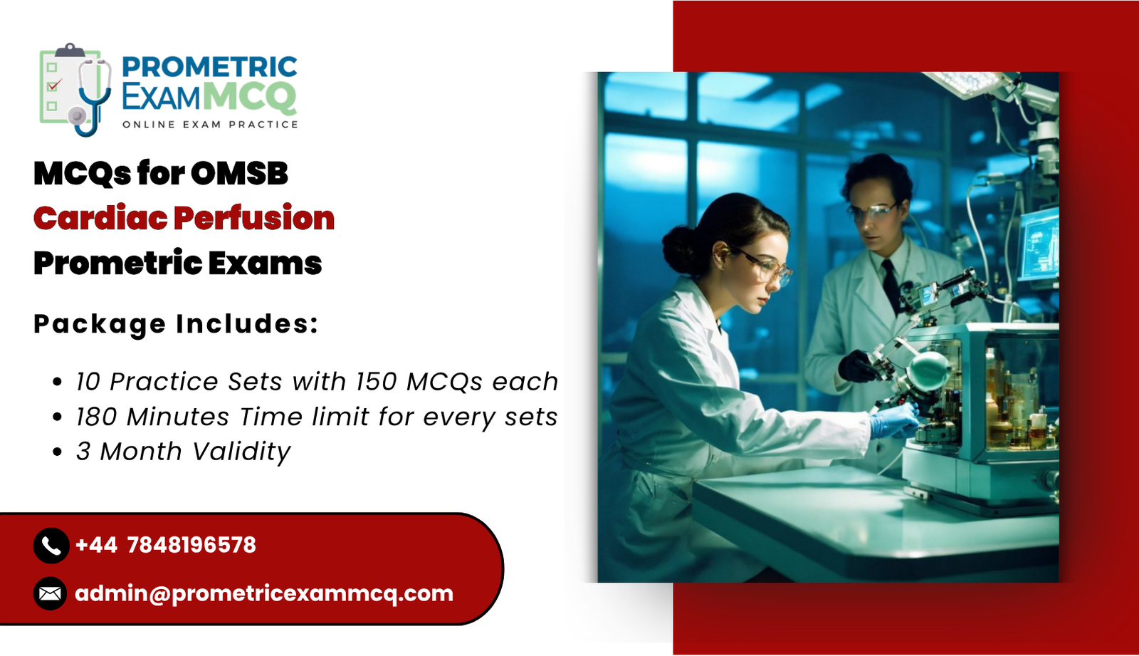 MCQs for OMSB Cardiac Perfusion Prometric Exams