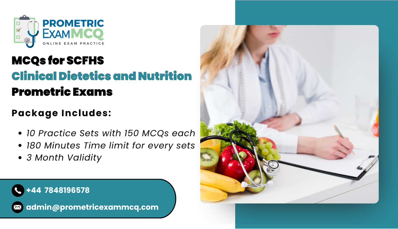 MCQs for SCFHS Clinical Dietetics and Nutrition Prometric Exams
