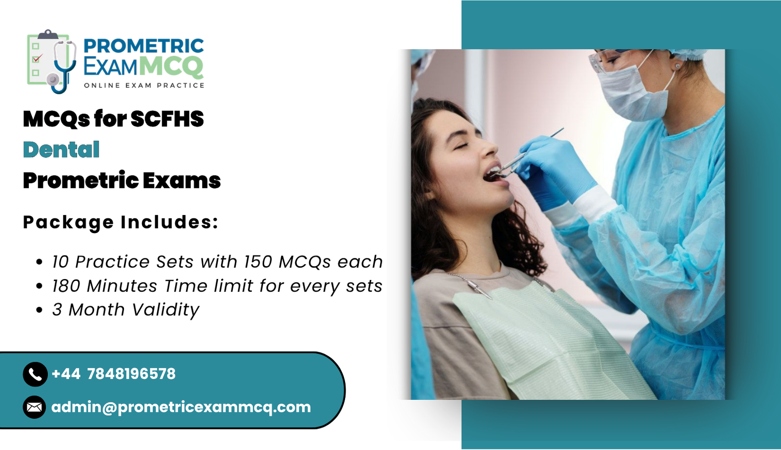 MCQs for SCFHS Dental Prometric Exams