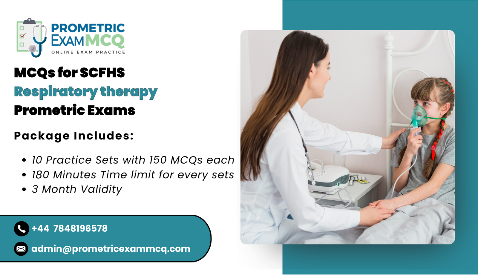 MCQs for SCFHS Respiratory therapy Prometric Exams