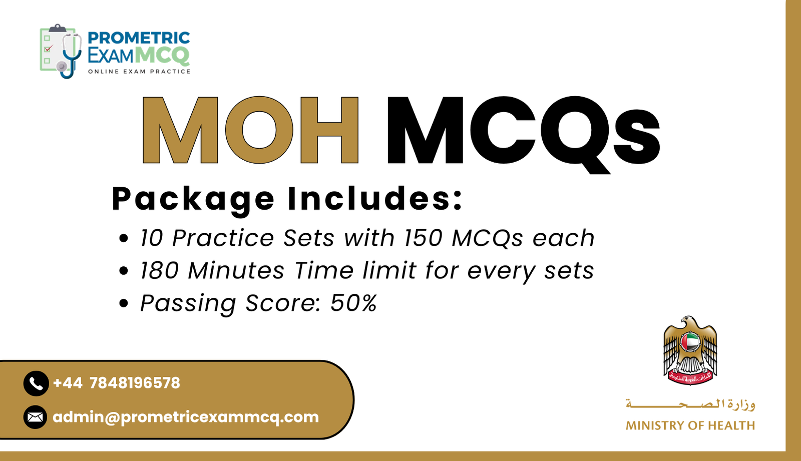 MOH MCQs
