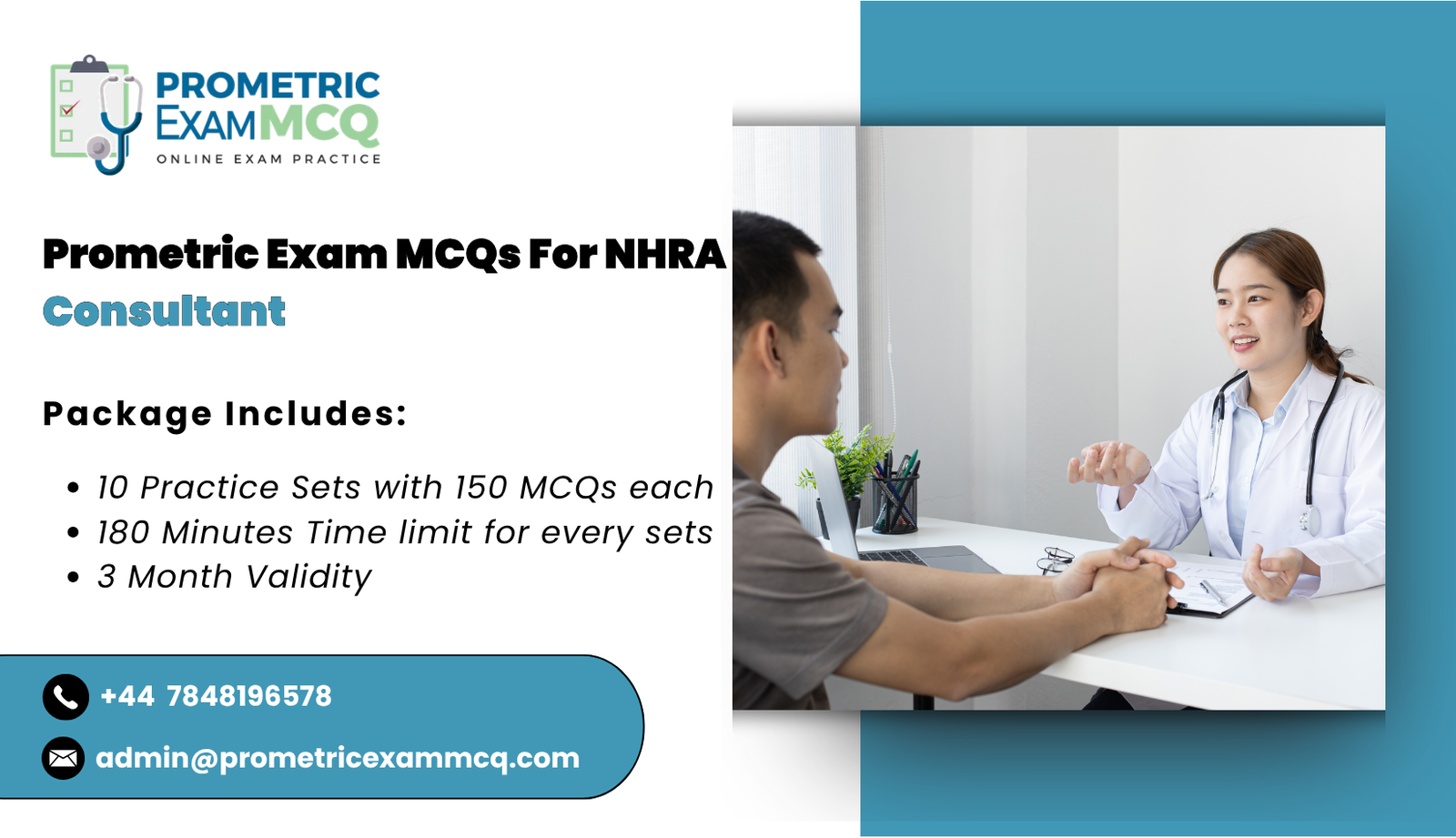 Prometric Exam MCQs For NHRA Consultant