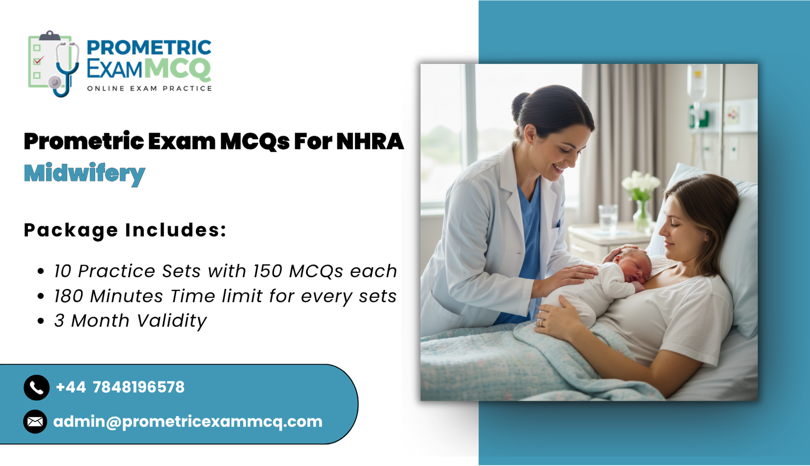 Prometric Exam MCQs For NHRA Midwifery