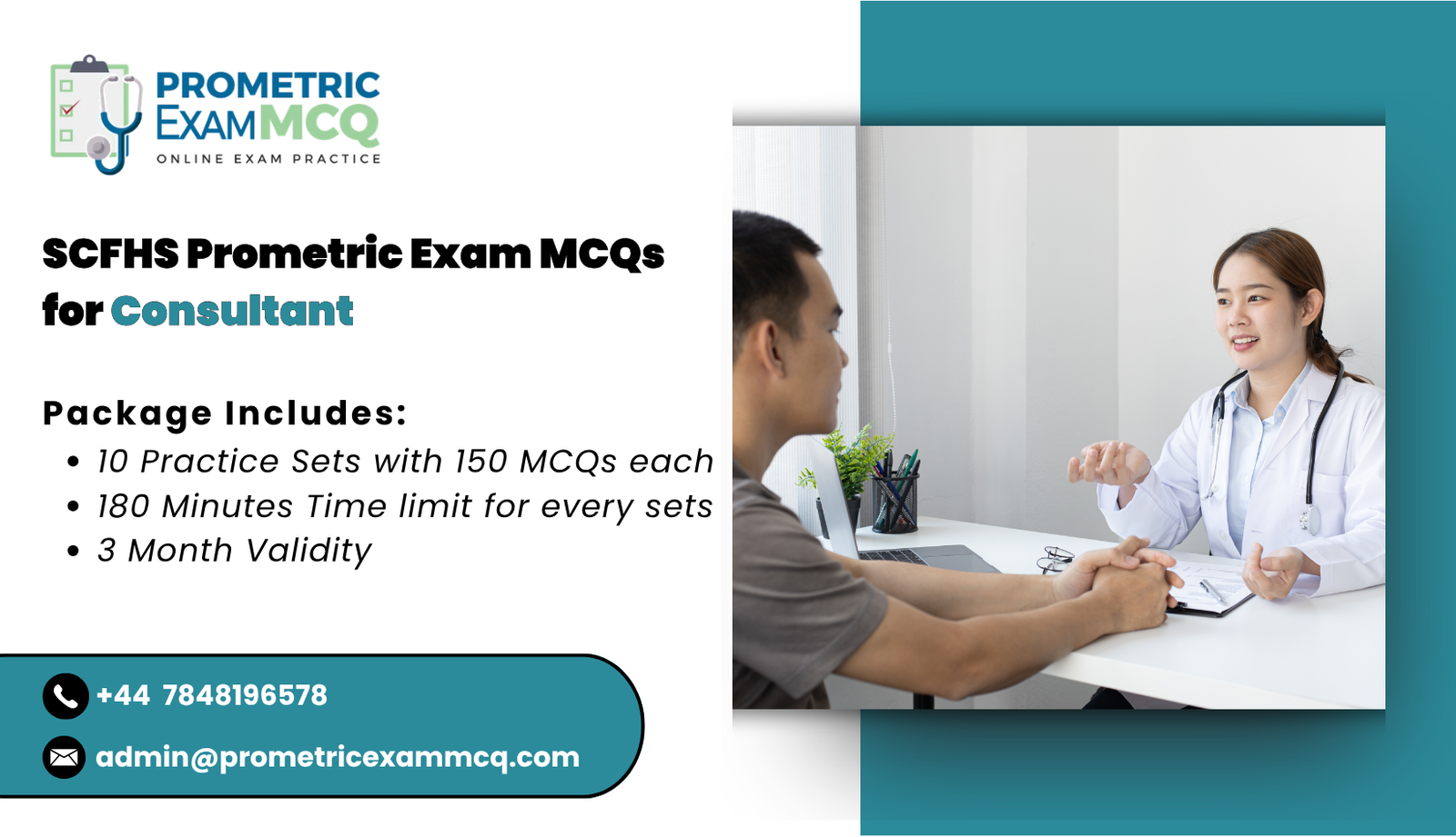 SCFHS Prometric Exam MCQs for Consultant