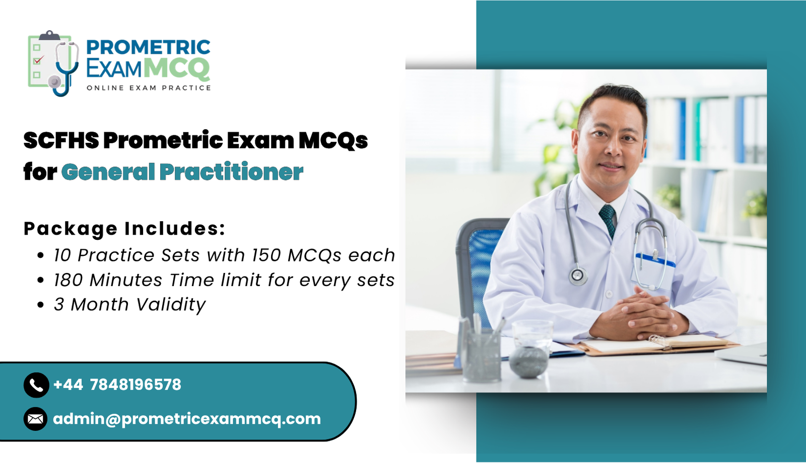 SCFHS Prometric Exam MCQs for General Practitioner