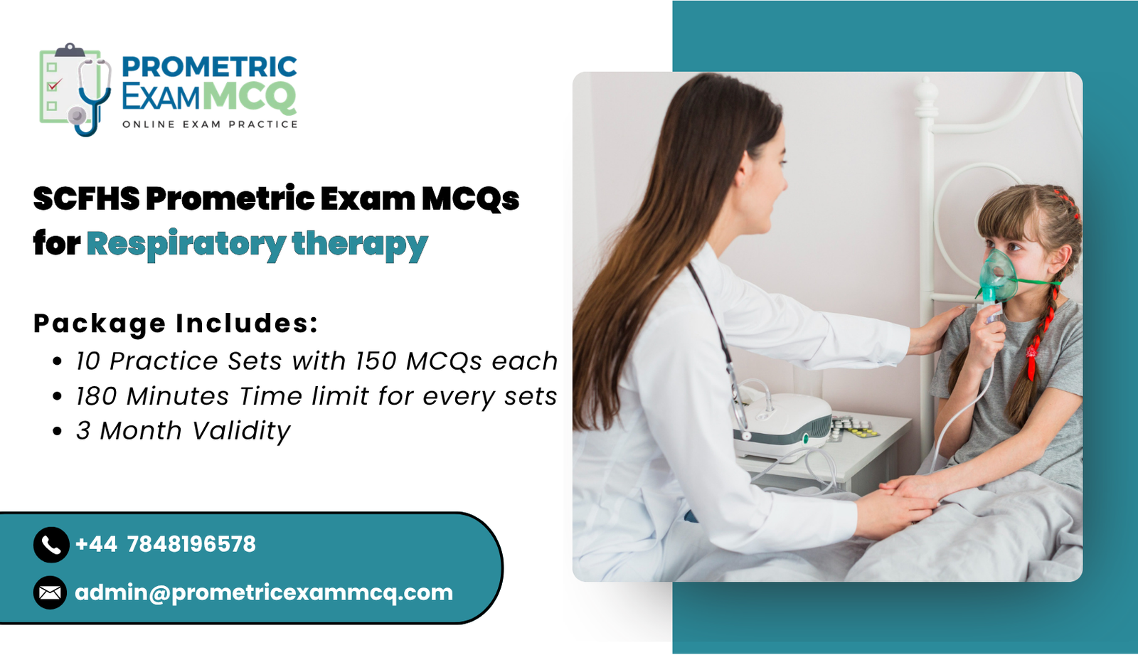 SCFHS Prometric Exam MCQs for Respiratory Therapy