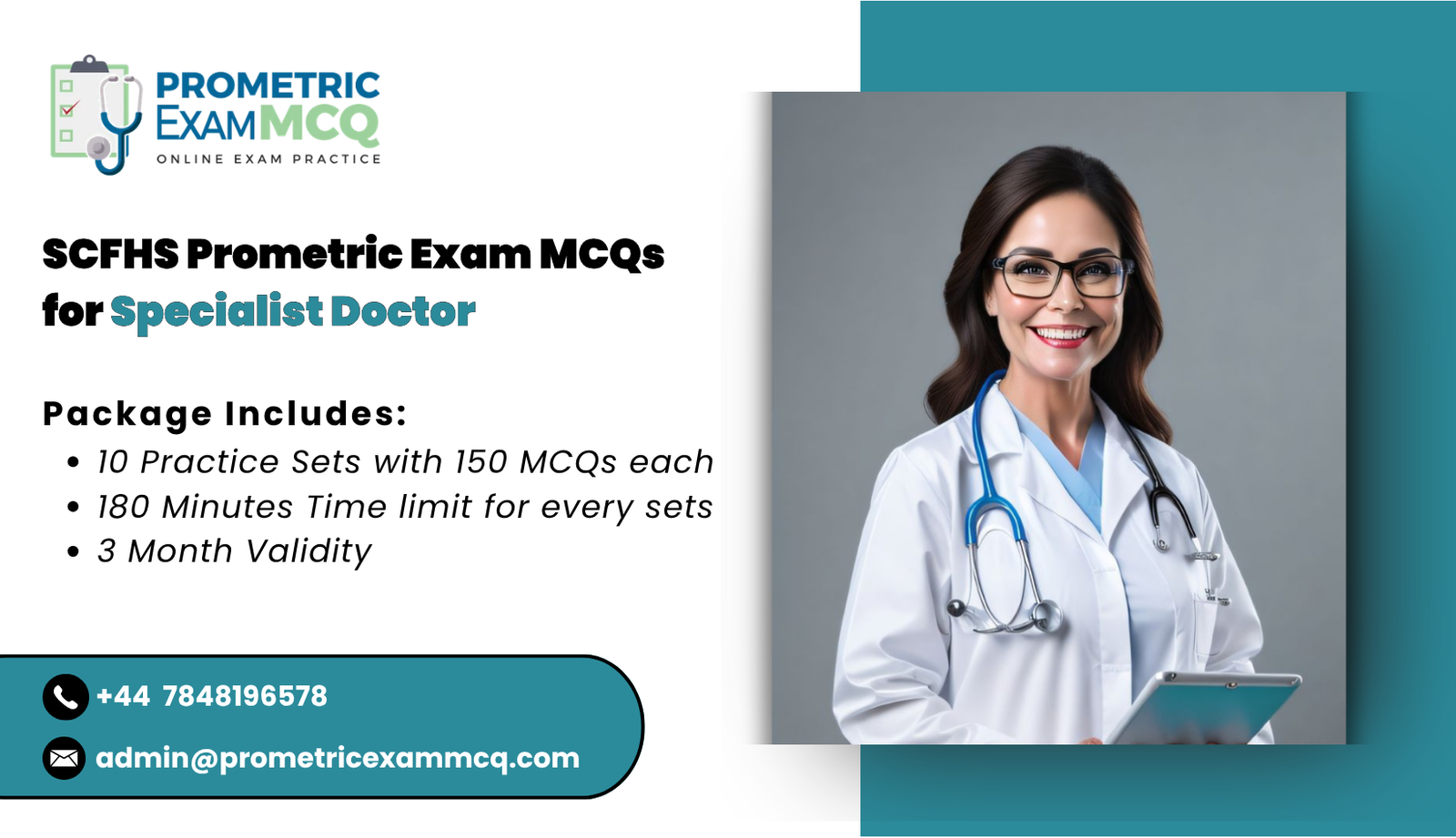 SCFHS Prometric Exam MCQs for Specialist Doctor