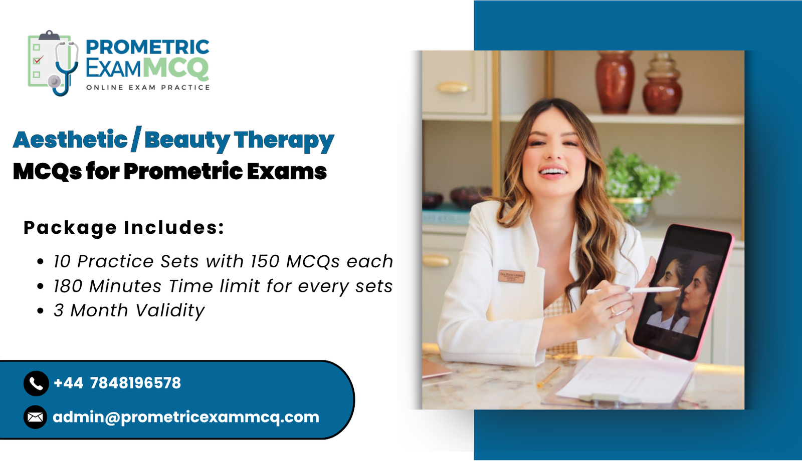 Aesthetic _ Beauty Therapy MCQs for Prometric Exams