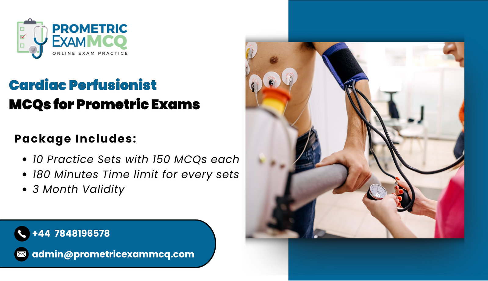 Cardiac Perfusionist MCQs for Prometric Exams
