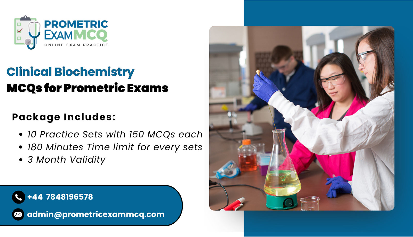 Clinical Biochemistry MCQs for Prometric Exams