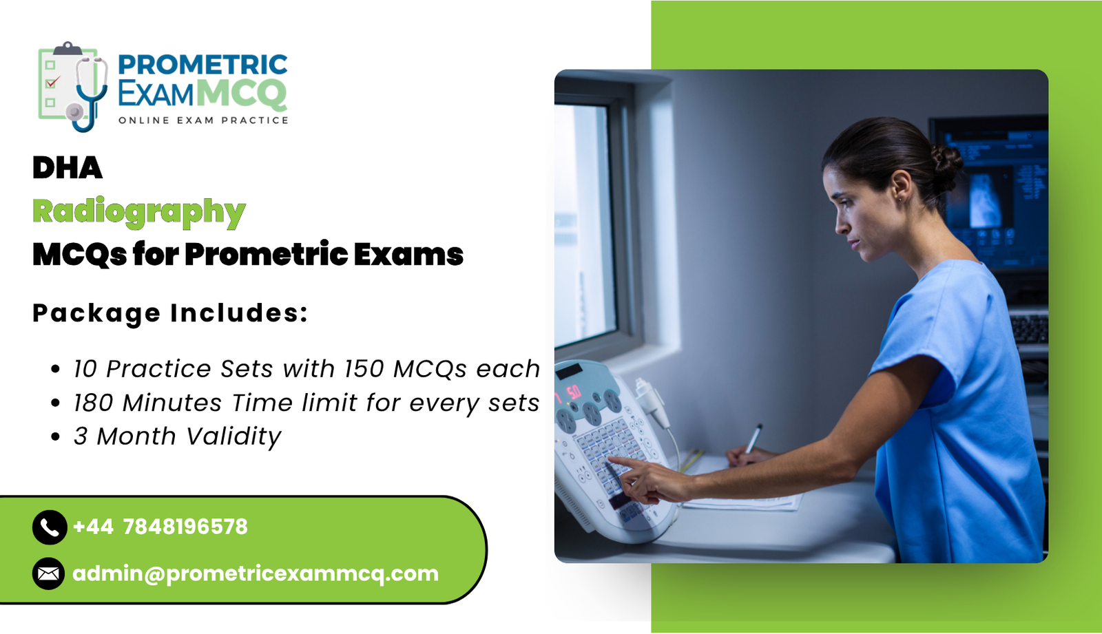 DHA Radiography MCQs for Prometric Exams Thumbnail