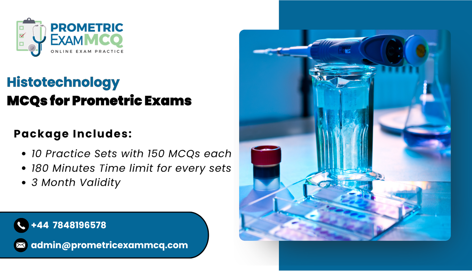 Histotechnology MCQs for Prometric Exams