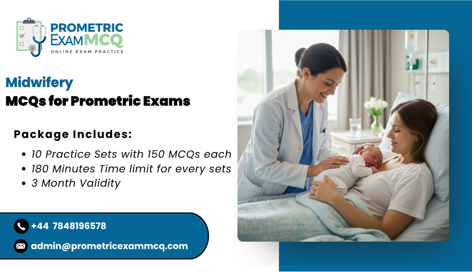 Midwifery MCQs for Prometric Exams