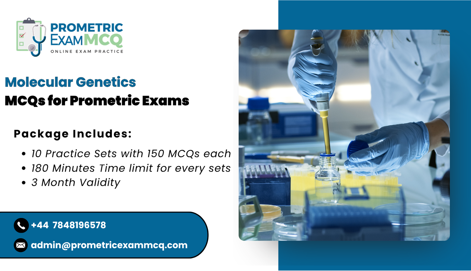 Molecular Genetics MCQs for Prometric Exams