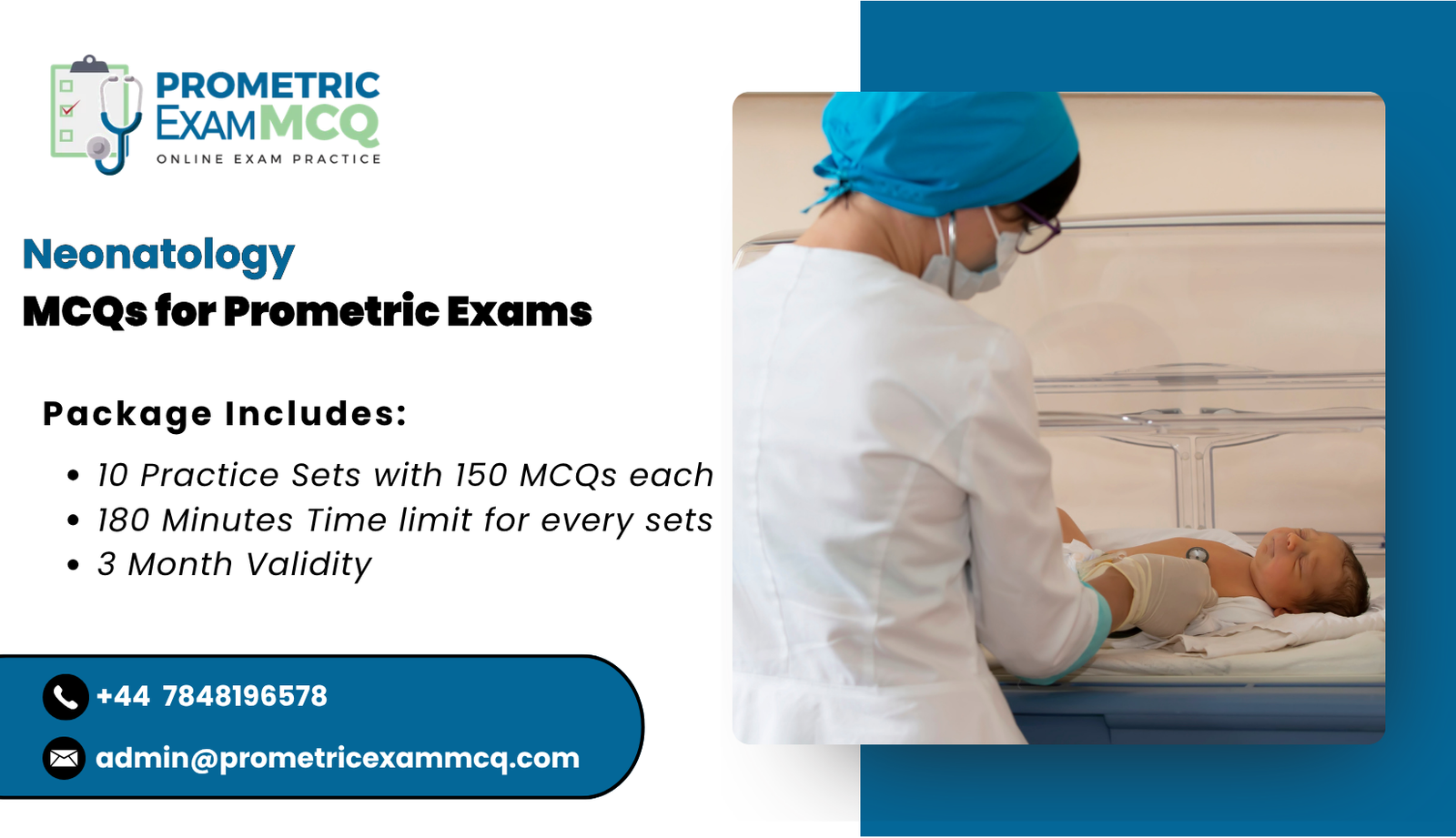 Neonatology MCQs for Prometric Exams
