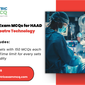 Pearson Vue Exam MCQs for HAAD Operation Theatre Technology