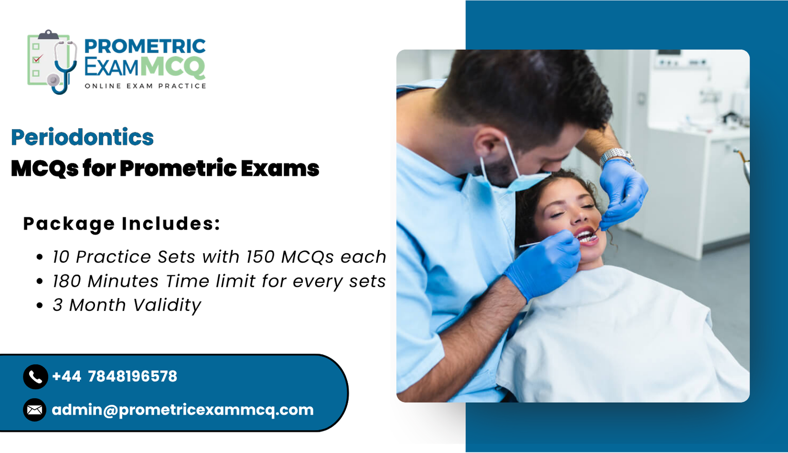 Periodontics MCQs for Prometric Exams