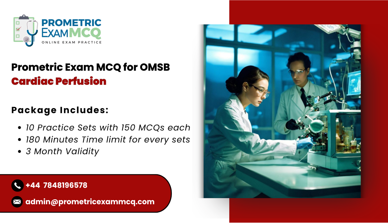 Prometric Exam MCQ for OMSB Cardiac Perfusion