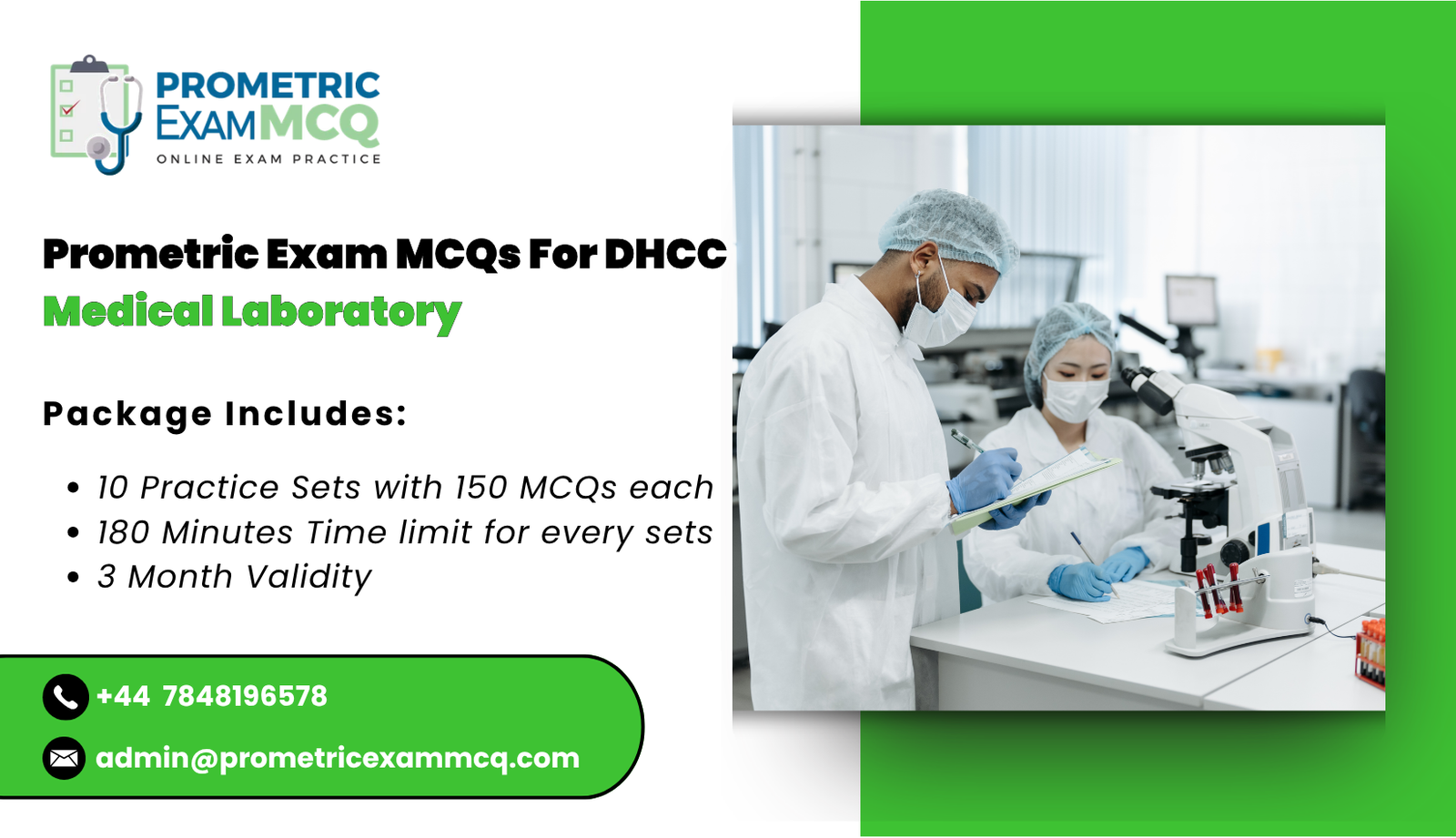 Prometric Exam MCQs For DHCC Medical Laboratory