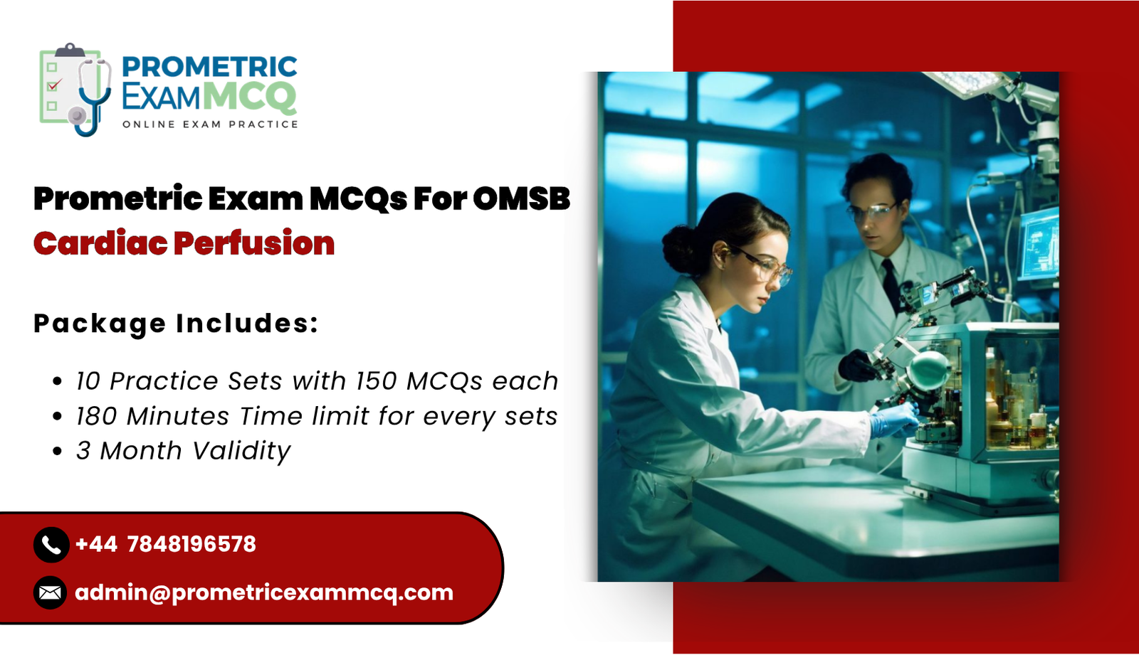 Prometric Exam MCQs For OMSB Cardiac Perfusion