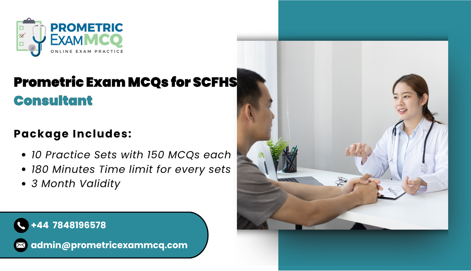 Prometric Exam MCQs for SCFHS Consultant